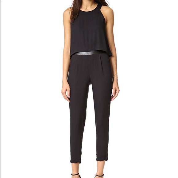 Ella Moss Black Stella Jumpsuit - Main Image